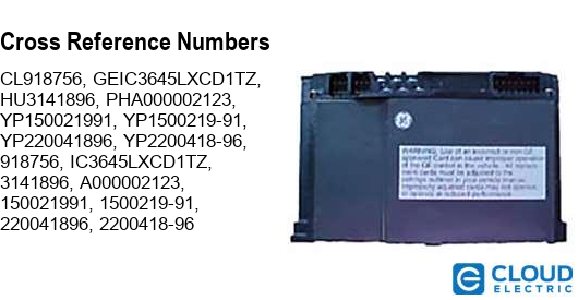GE-IC3645LXCD1TZ       EV-100 TZ CARD 